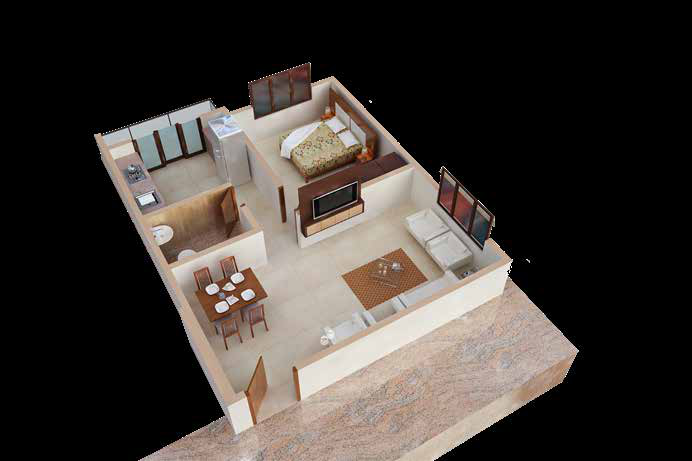 Shivalaya Residency brochure lifestyle visual